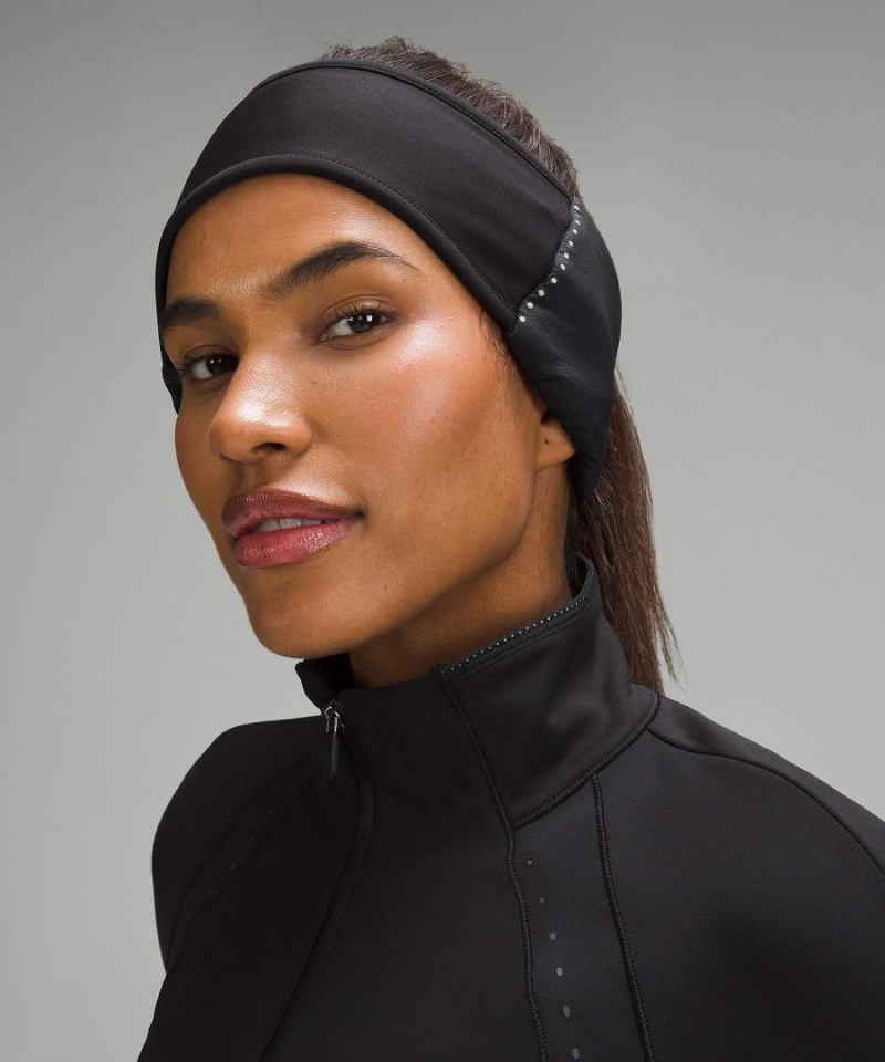 Lululemon Down for It All Ohrenwärmer Damen Schwarz | 9130LNUQW