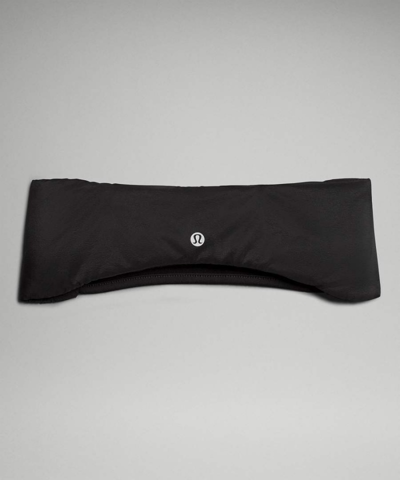 Lululemon Down for It All Ohrenwärmer Damen Schwarz | 9130LNUQW