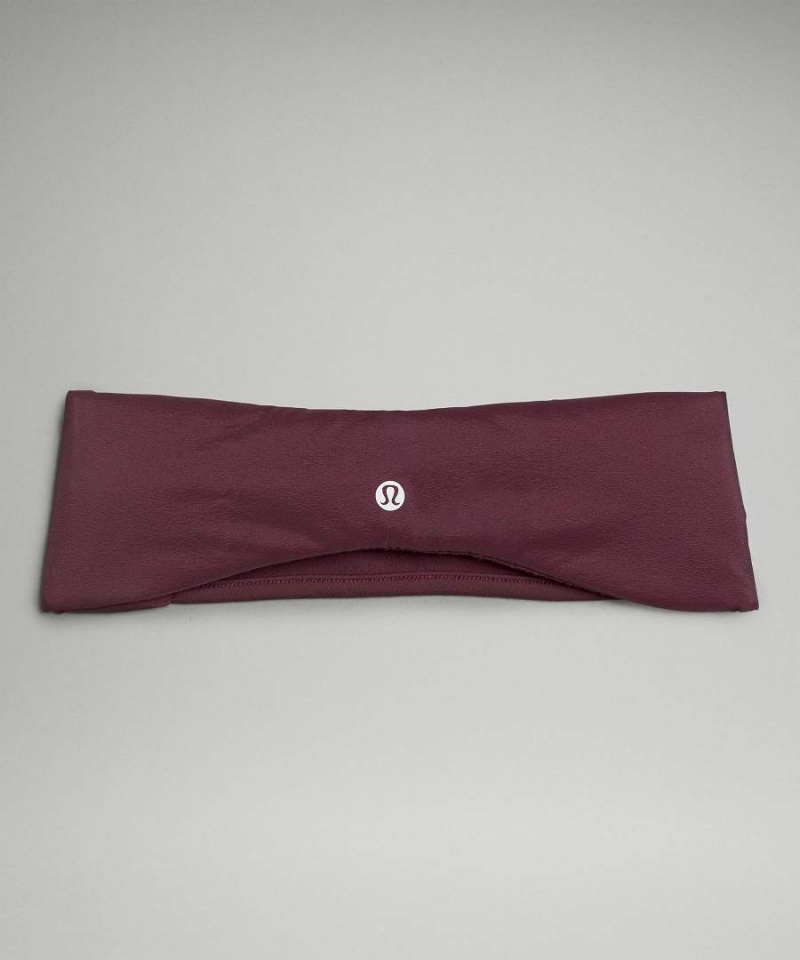 Lululemon Down for It All Ohrenwärmer Damen Bordeaux | 5206PJMBL