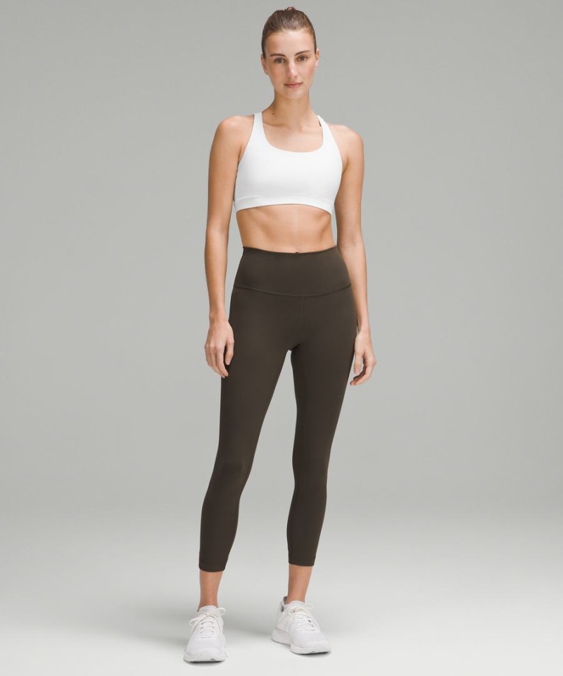 Lululemon Energy Bra Medium Support, B–D Cups Sport BH Damen Weiß | 5913IYORB