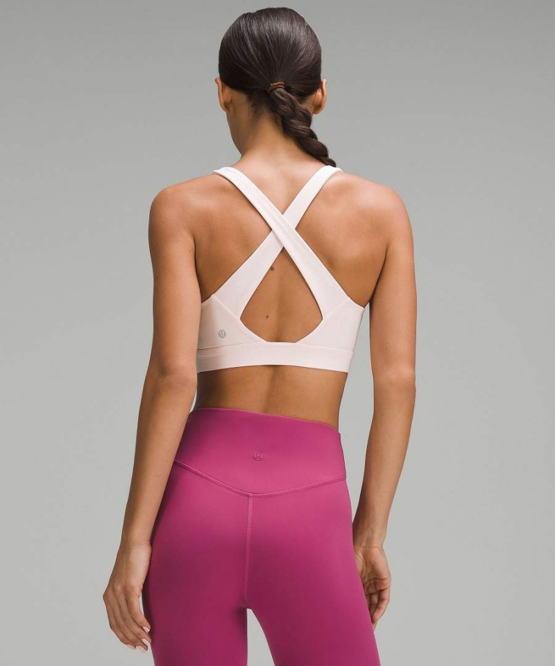 Lululemon Envital Bra Medium Support, D/DD Cup Sport BH Damen Hellrot | 7591XKWTN