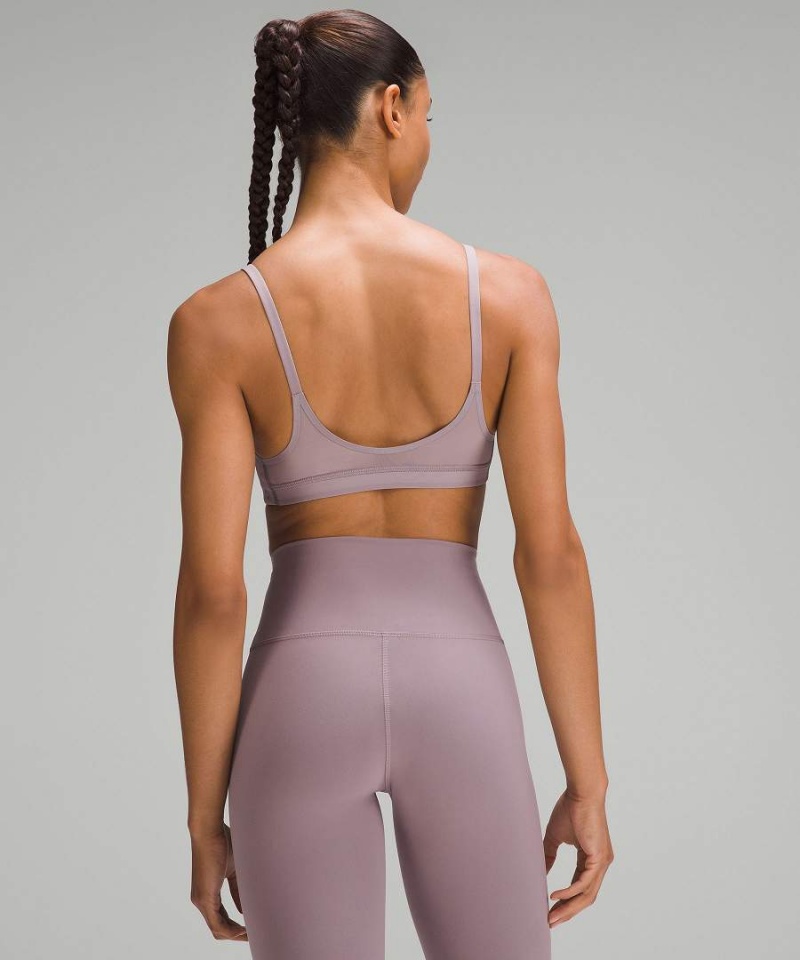 Lululemon Everlux with Mesh Train Bra B/C Cup Sport BH Damen Lila | 6045YAIXS