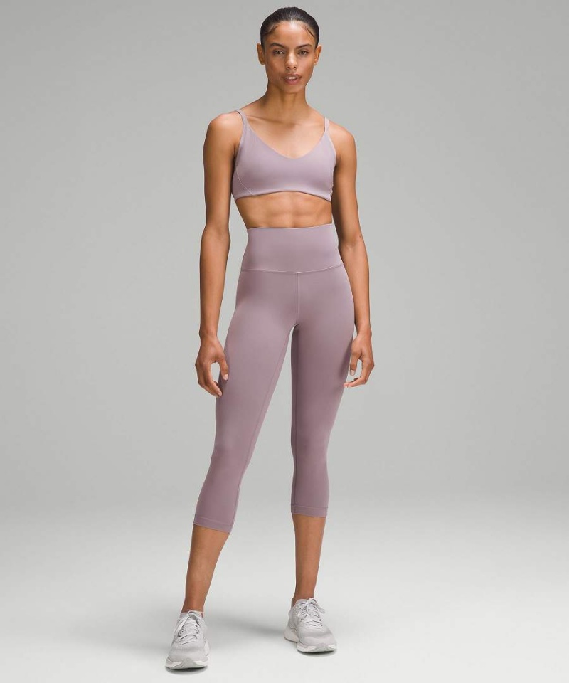 Lululemon Everlux with Mesh Train Bra B/C Cup Sport BH Damen Lila | 6045YAIXS