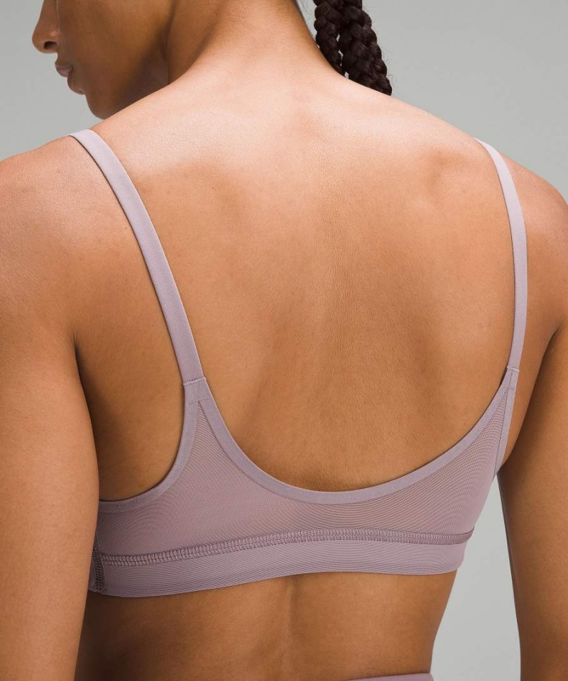 Lululemon Everlux with Mesh Train Bra B/C Cup Sport BH Damen Lila | 6045YAIXS