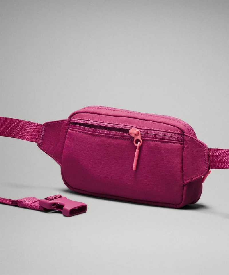 Lululemon Everywhere Mini Ripstop Gürteltasche Damen Lila Rosa | 5396ZDMLK