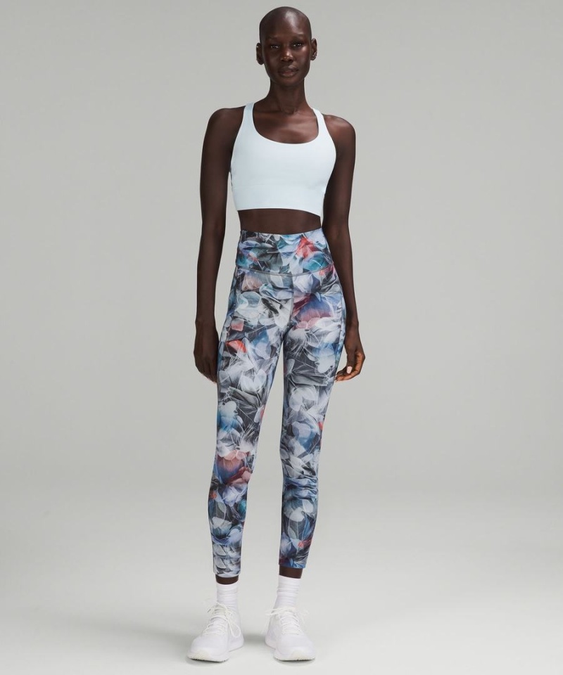 Lululemon Fast and Free High-Rise 25” Pockets Updated Leggings Damen Mehrfarbig | 8293IAOLP