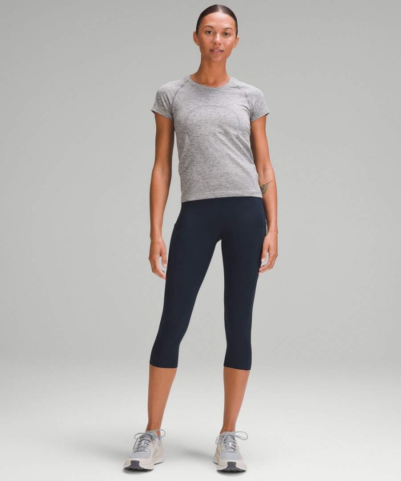 Lululemon Fast and Free High-Rise Crop 19