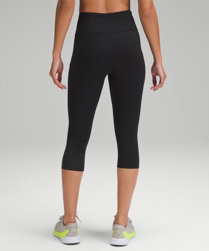 Lululemon Fast and Free High-Rise Crop 19