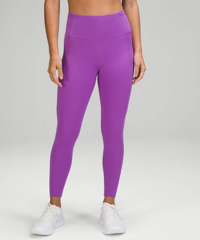 Lululemon Fast and Free High-Rise Crop 23\