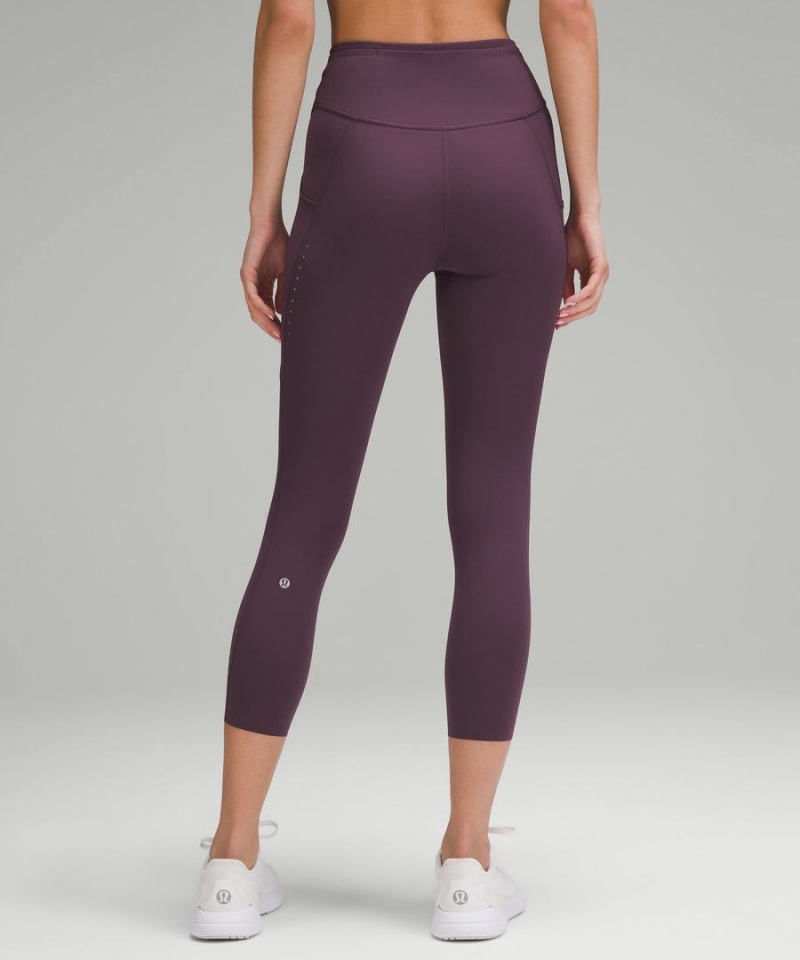 Lululemon Fast and Free High-Rise Crop 23