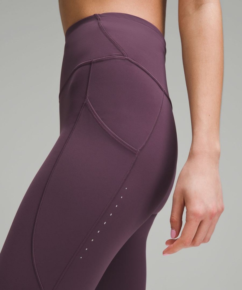 Lululemon Fast and Free High-Rise Crop 23