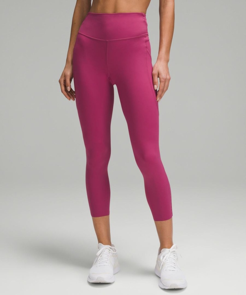 Lululemon Fast and Free High-Rise Crop 23\