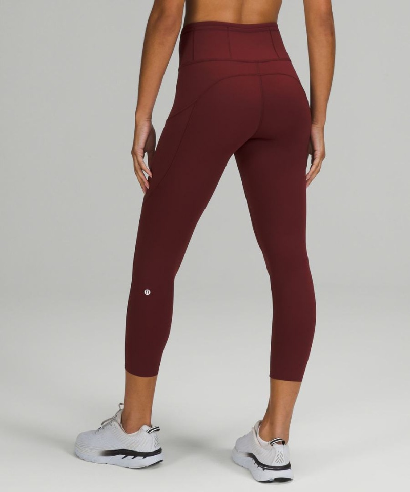 Lululemon Fast and Free High-Rise Crop 23