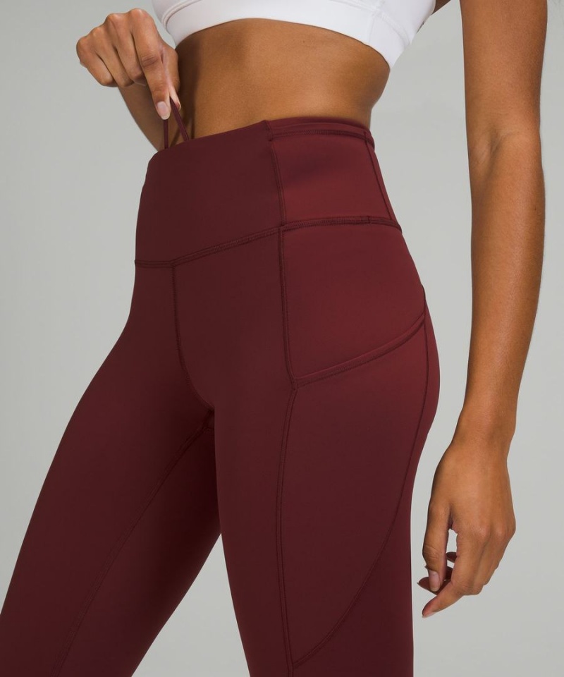 Lululemon Fast and Free High-Rise Crop 23