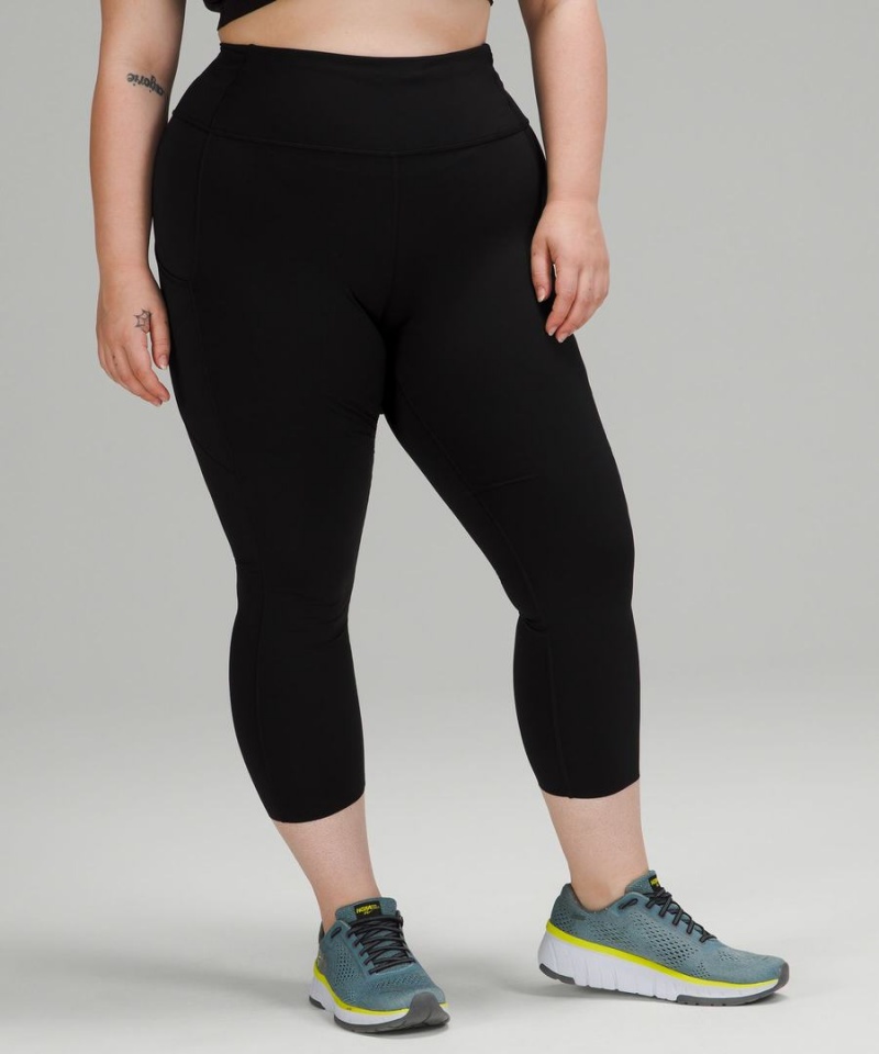 Lululemon Fast and Free High-Rise Crop 23\