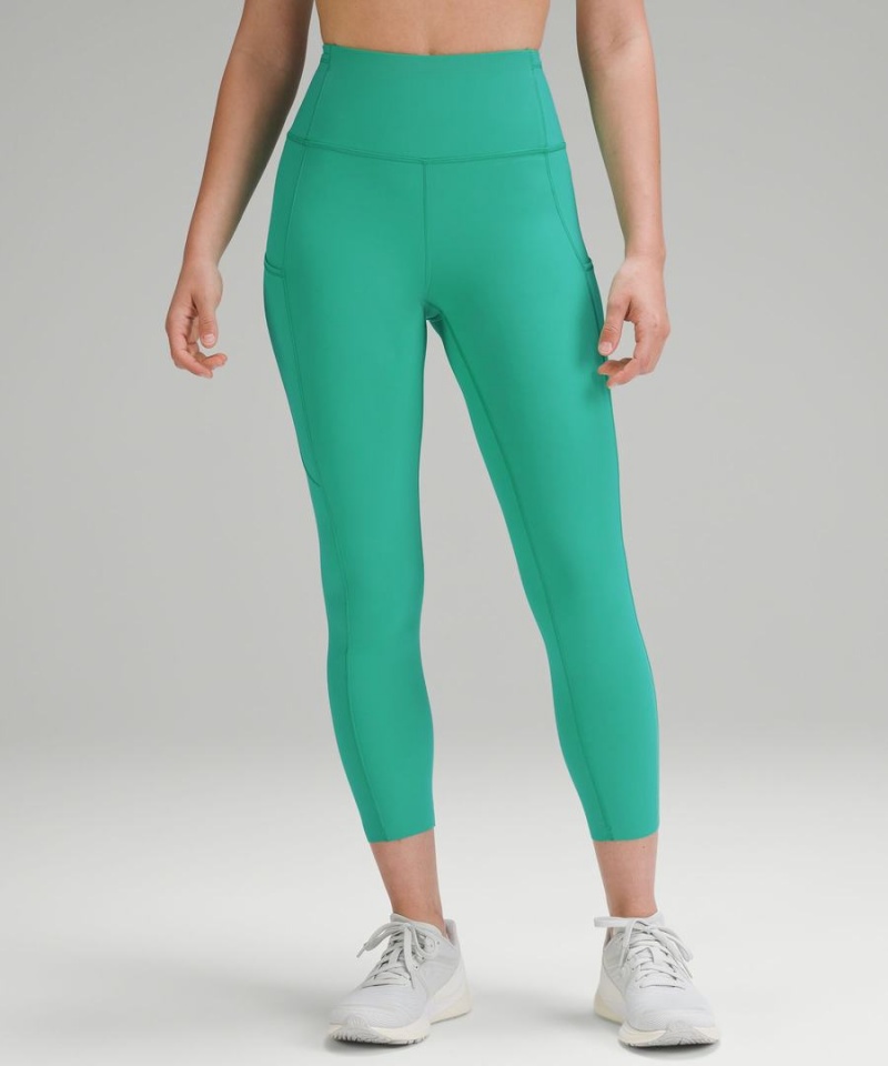 Lululemon Fast and Free High-Rise Crop 23\