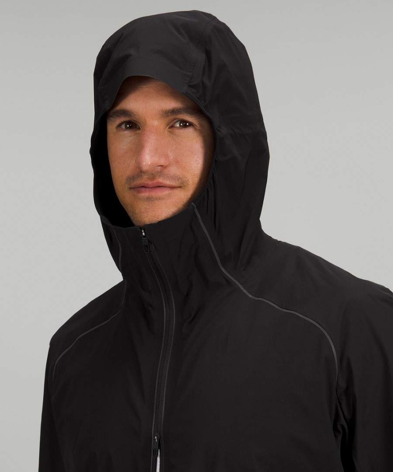 Lululemon Fast and Free Windjacke Herren Schwarz | 3470UEMPJ