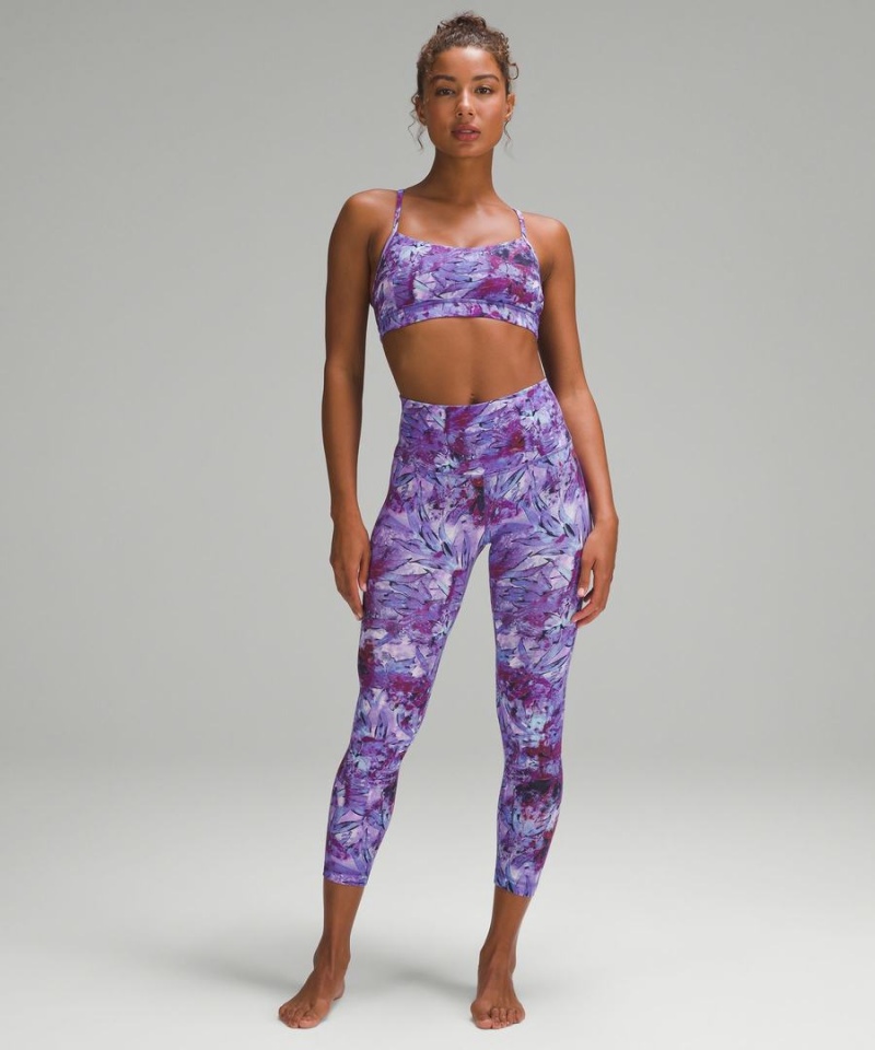 Lululemon Flow Y Bra Nulu Light Support, A–C Cups Sport BH Damen Mehrfarbig | 9160GLJXO