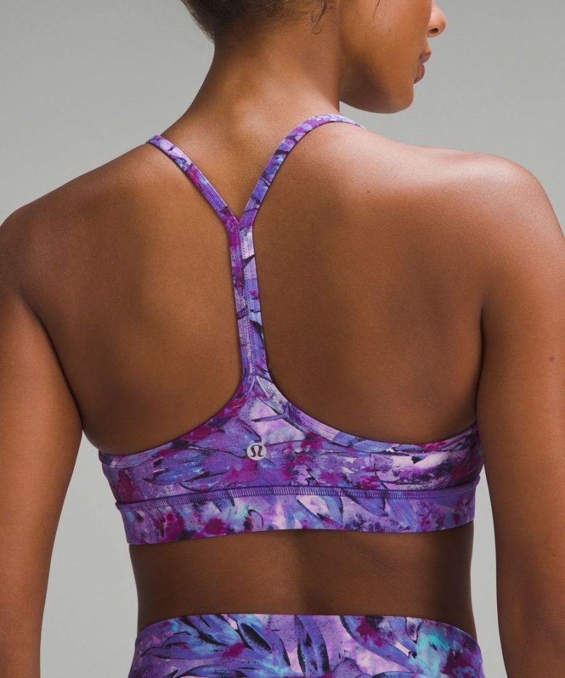 Lululemon Flow Y Bra Nulu Light Support, A–C Cups Sport BH Damen Mehrfarbig | 9160GLJXO