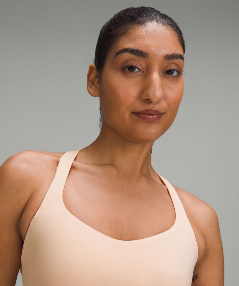 Lululemon Free to Be Bra - Wild Light Support, A/B Cup Sport BH Damen Koralle | 7318SLOBX