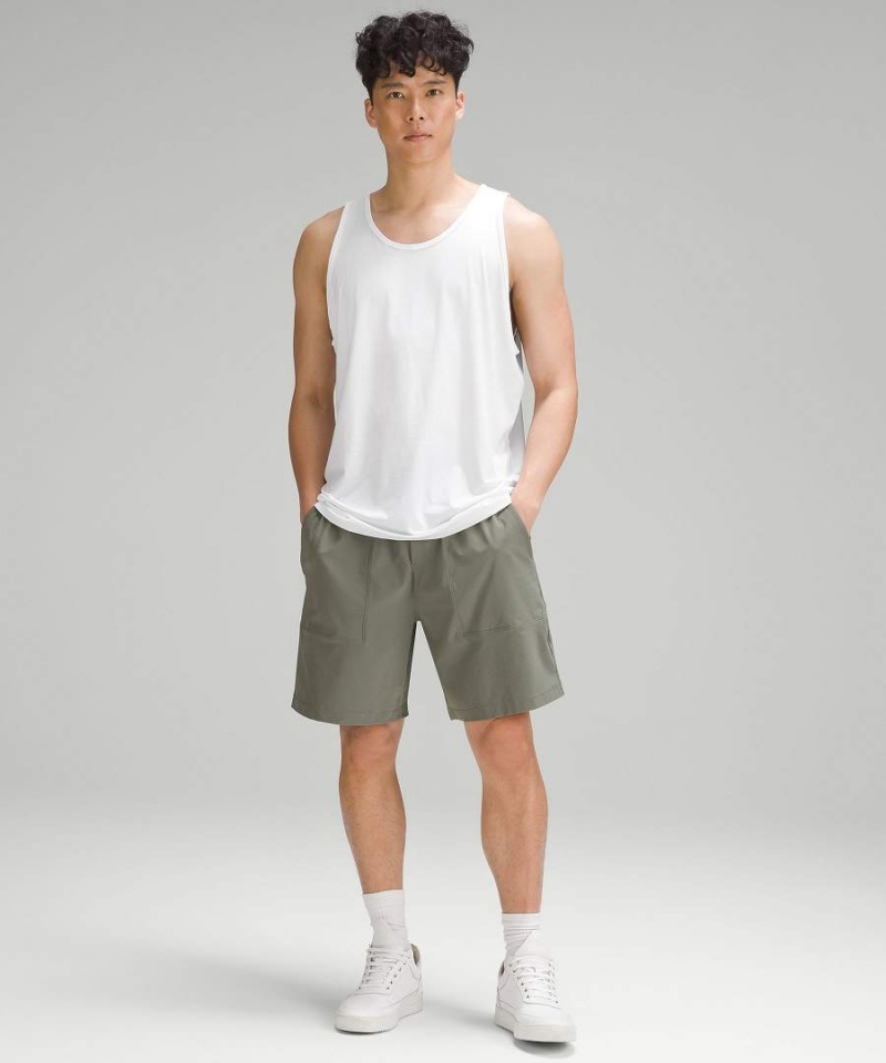 Lululemon Fundamental Tanktop Herren Weiß | 3094YPGRE