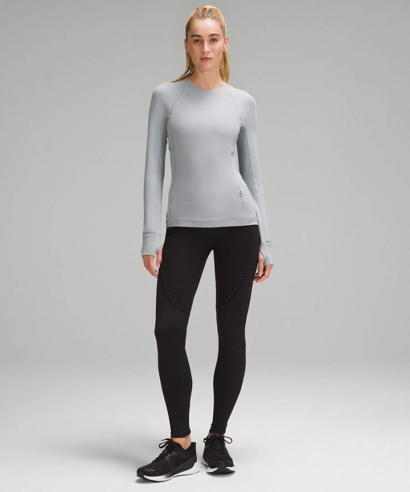 Lululemon It's Rulu Langarmhemd Damen Grau | 1560STQLE