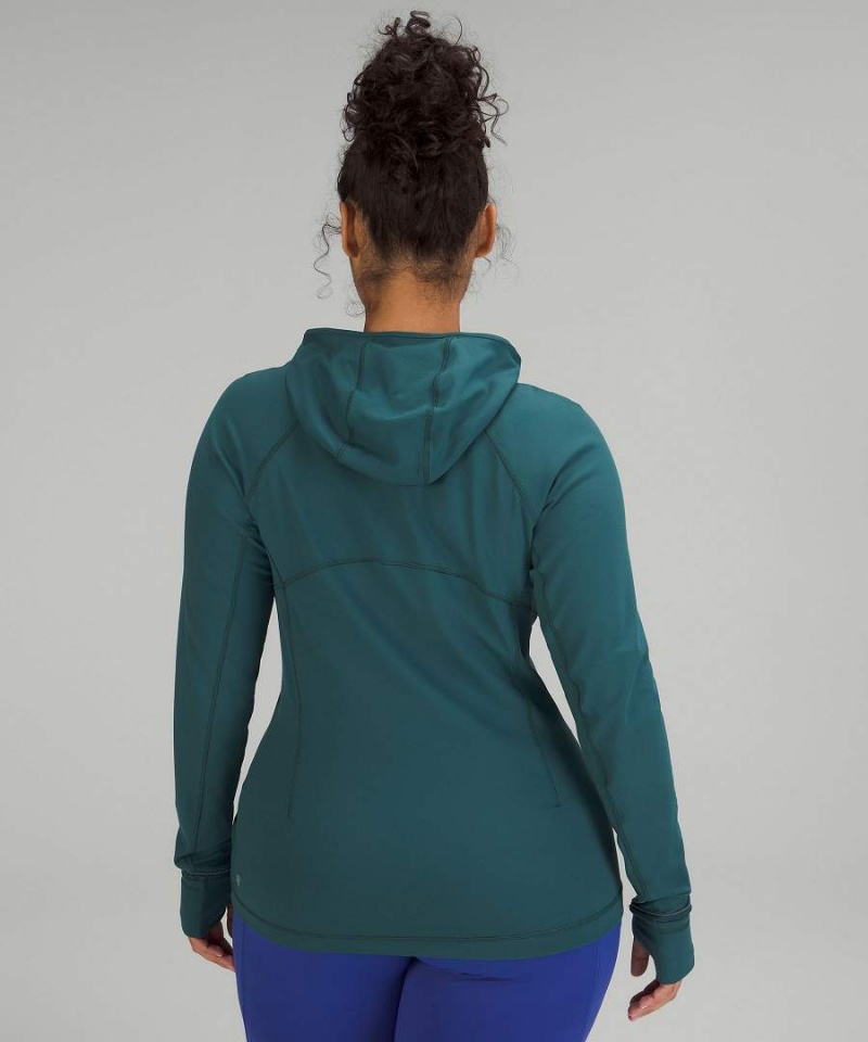 Lululemon It's Rulu Long-Sleeve Hoodie Damen Grün | 4237UBYCT