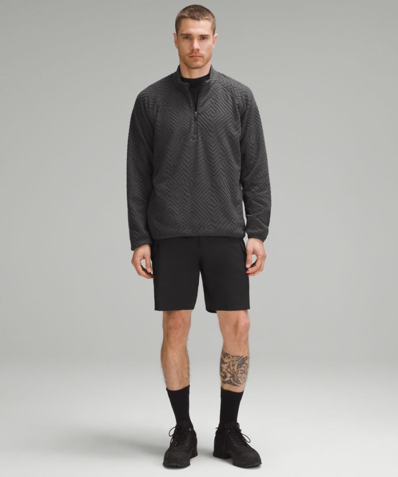 Lululemon Klassische-Fit 9 Wandern Cargo Kurze Hose Herren Schwarz | 0167PHZXJ