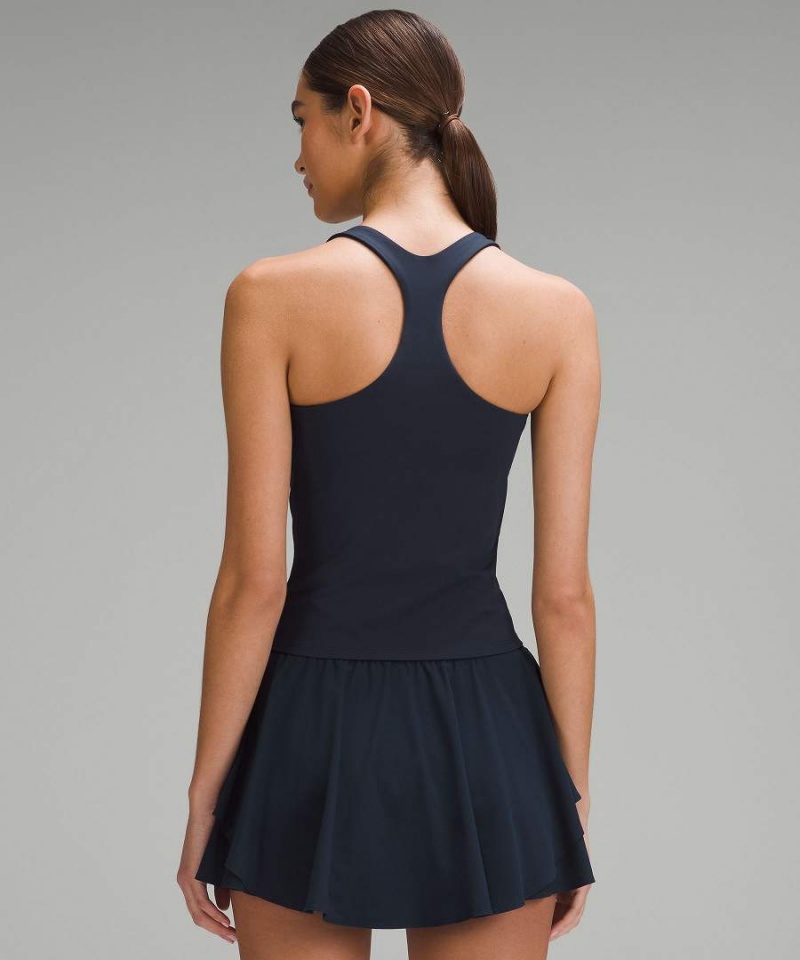 Lululemon Laufschuhe Tennis Tanktop Damen Navy | 0128FPJBY