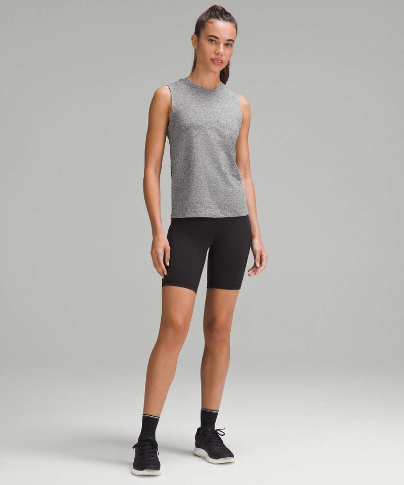 Lululemon License to Train Klassische-Fit Tanktop Damen Schwarz | 5628WYKSQ