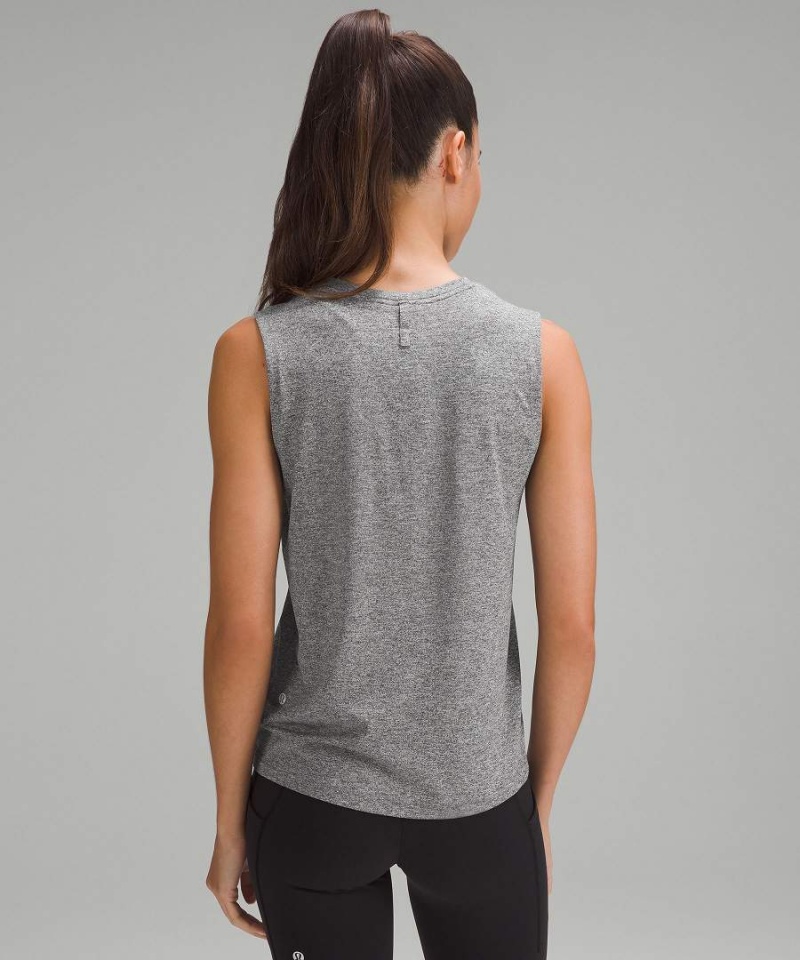 Lululemon License to Train Klassische-Fit Tanktop Damen Schwarz | 5628WYKSQ