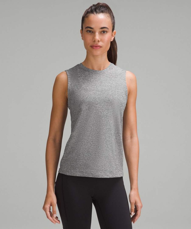 Lululemon License to Train Klassische-Fit Tanktop Damen Schwarz | 5628WYKSQ