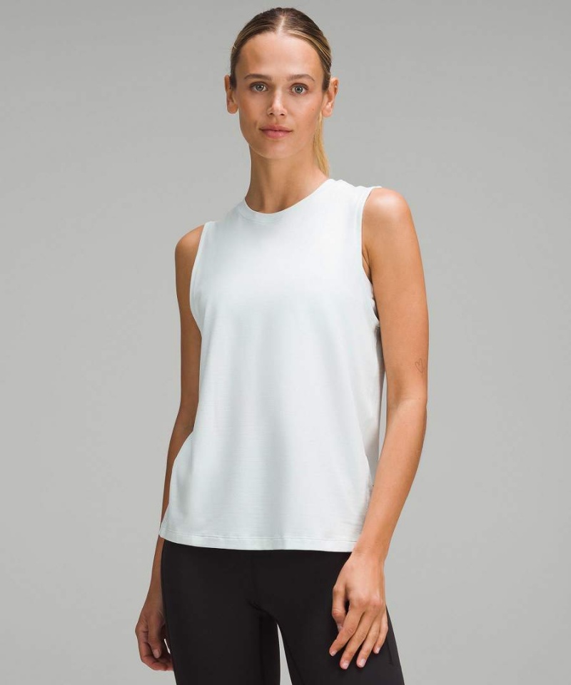 Lululemon License to Train Klassische-Fit Tanktop Damen Blau | 0836CGBQI