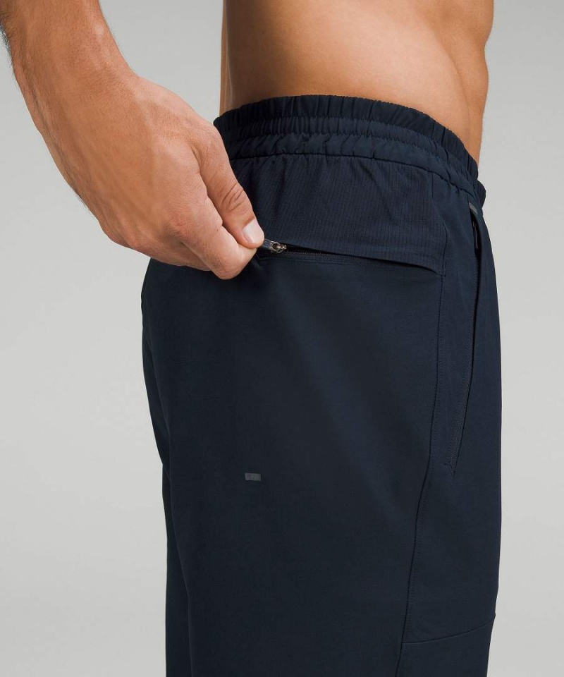 Lululemon License to Train Shorter Jogginghose Herren Navy | 7804CDWAG