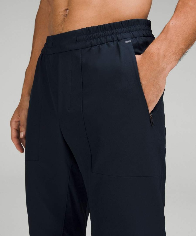 Lululemon License to Train Shorter Jogginghose Herren Navy | 7804CDWAG