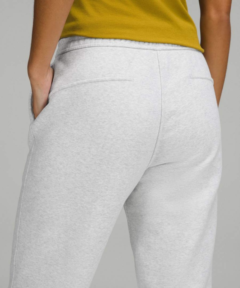 Lululemon Loungeful High-Rise Cropped Jogginghose Damen Hellgrau | 4863VFZUJ