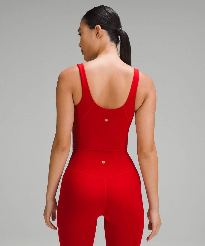 Lululemon Lunar New Year Align™ Tanktop Damen Dunkelrot | 4259RJQLA