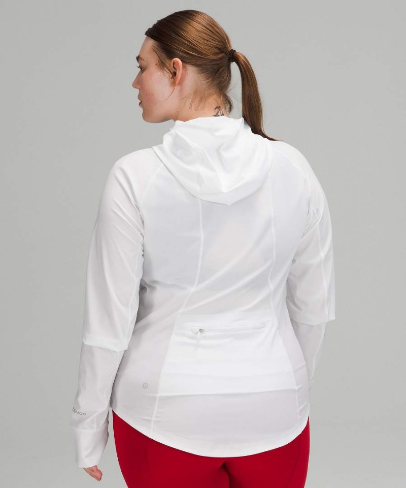 Lululemon Mist Over Windjacke Damen Weiß | 8053DSUJL