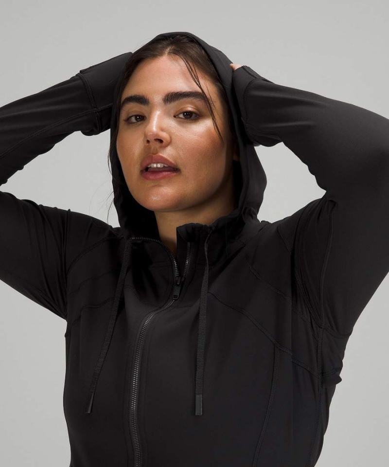 Lululemon Mit Kapuze Mesh Vent Nulu Define Jacke Damen Schwarz | 7410WPBXI