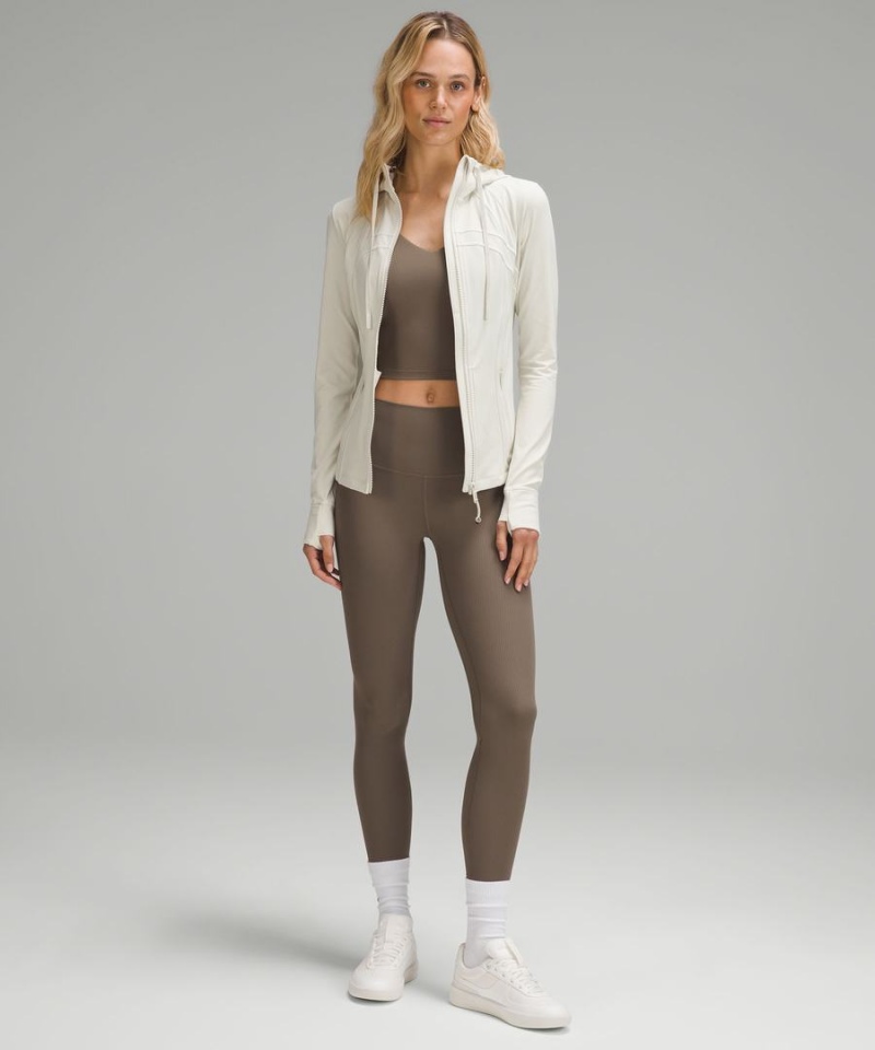 Lululemon Mit Kapuze Nulu Define Jacke Damen Beige | 8596MPOER