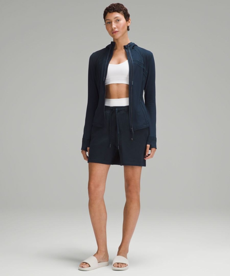 Lululemon Mit Kapuze Nulu Define Jacke Damen Navy | 5126OHJCZ