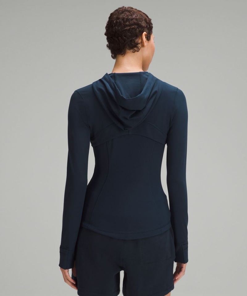 Lululemon Mit Kapuze Nulu Define Jacke Damen Navy | 5126OHJCZ