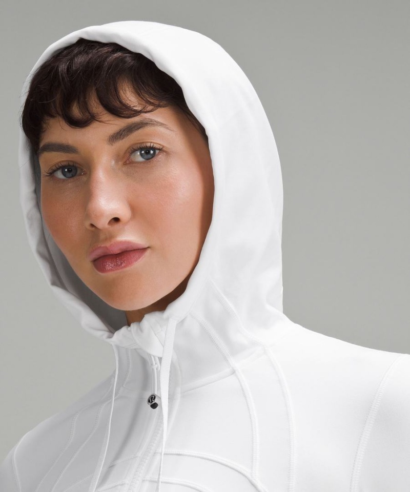 Lululemon Mit Kapuze Nulu Define Jacke Damen Weiß | 7683SDYJB