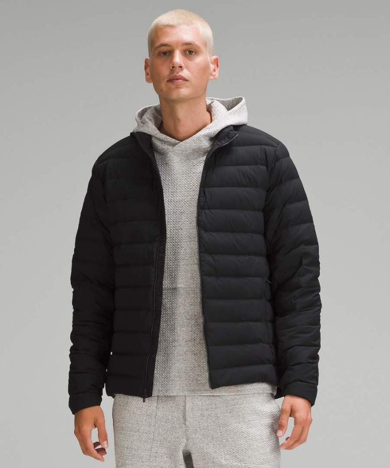 Lululemon Navigation Daunenjacken Herren Schwarz | 5674CUARJ