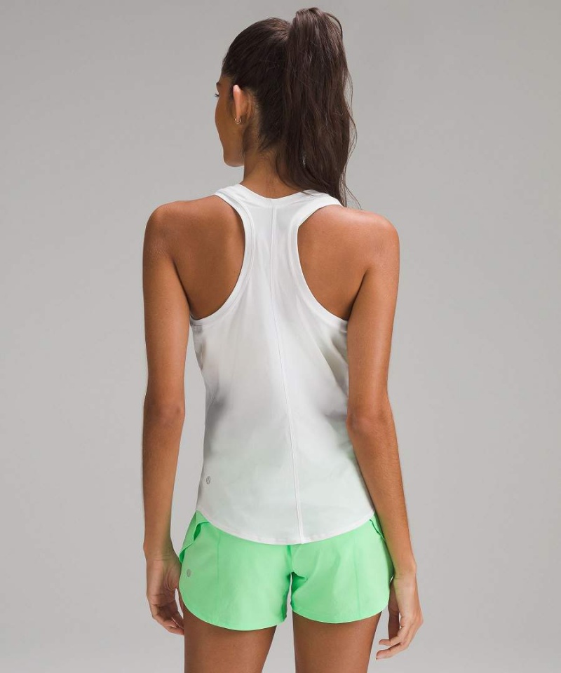 Lululemon Nulux Slim-Fit Tanktop Damen Weiß | 8639HWGFY