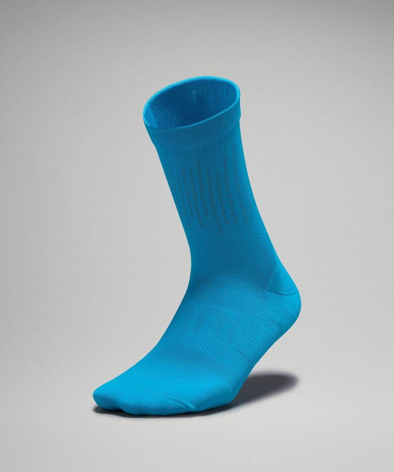 Lululemon Power Stride Crew Socken Damen Türkis | 0594BZLMN