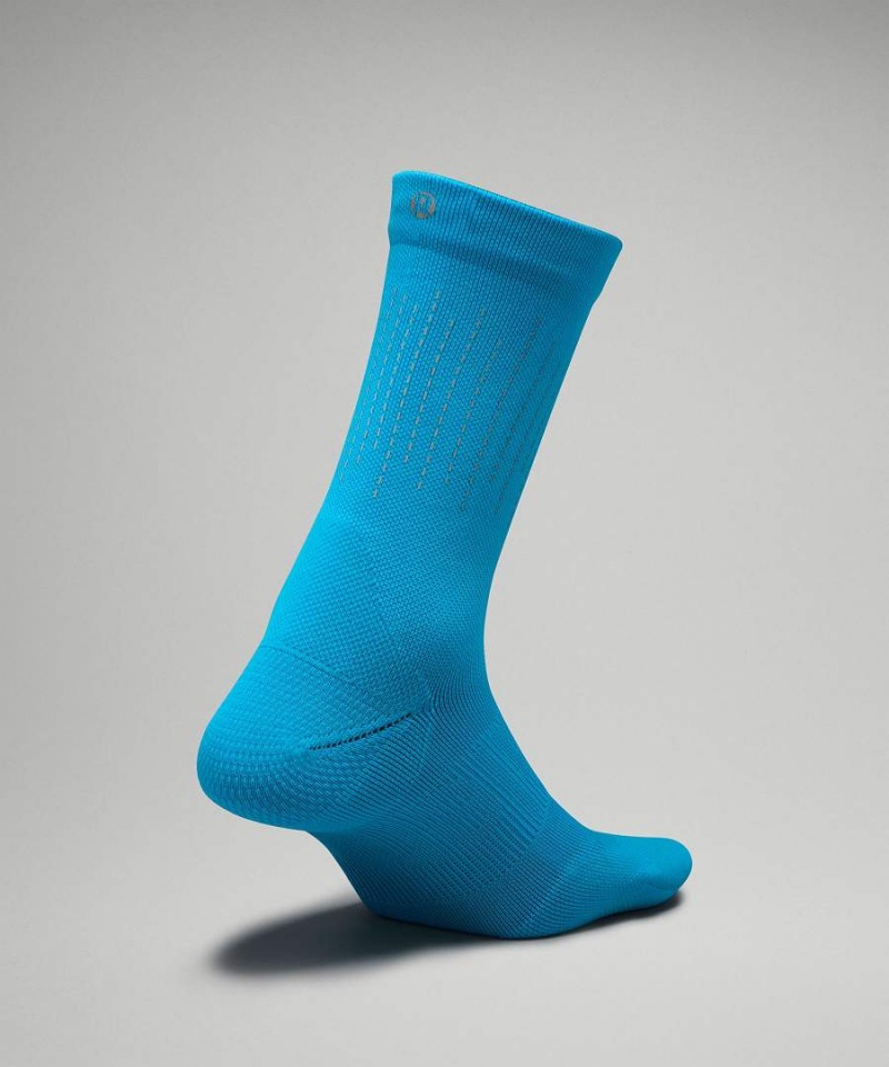 Lululemon Power Stride Crew Socken Damen Türkis | 0594BZLMN