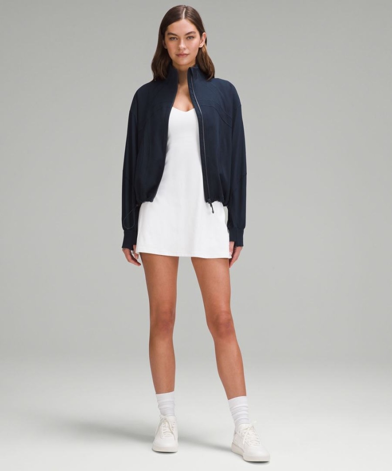 Lululemon Relaxed-Fit Luon Define Jacke Damen Navy | 9603DIFSB