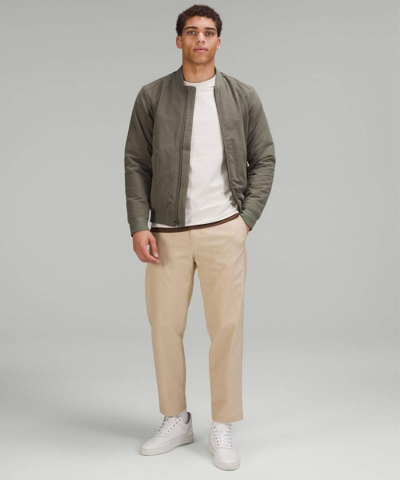 Lululemon Relaxed Tapered Hose Herren Khaki | 3785GMEHW