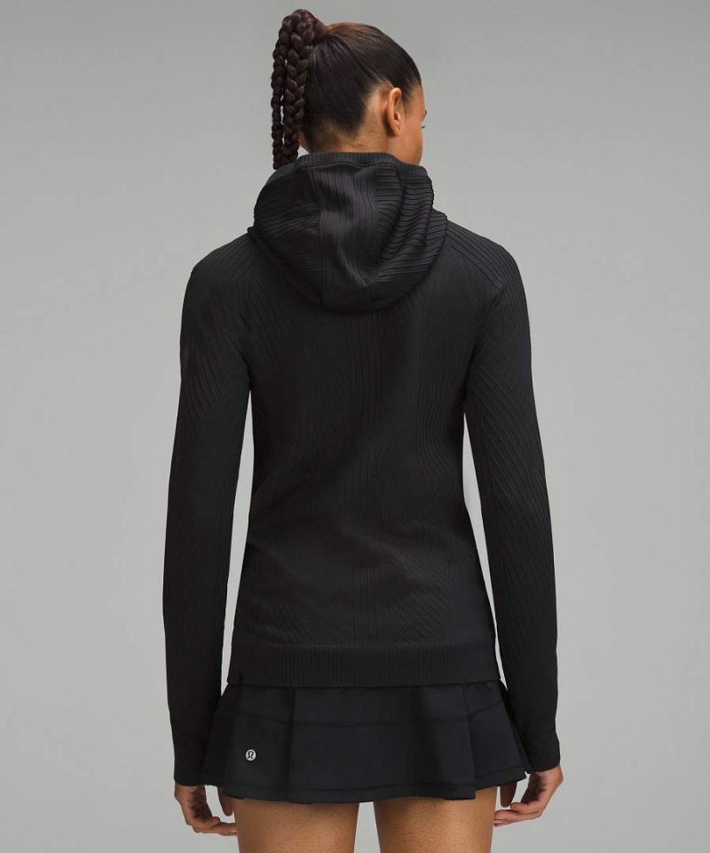 Lululemon Rest Less Hoodie Damen Schwarz Schwarz | 4602YWSCG